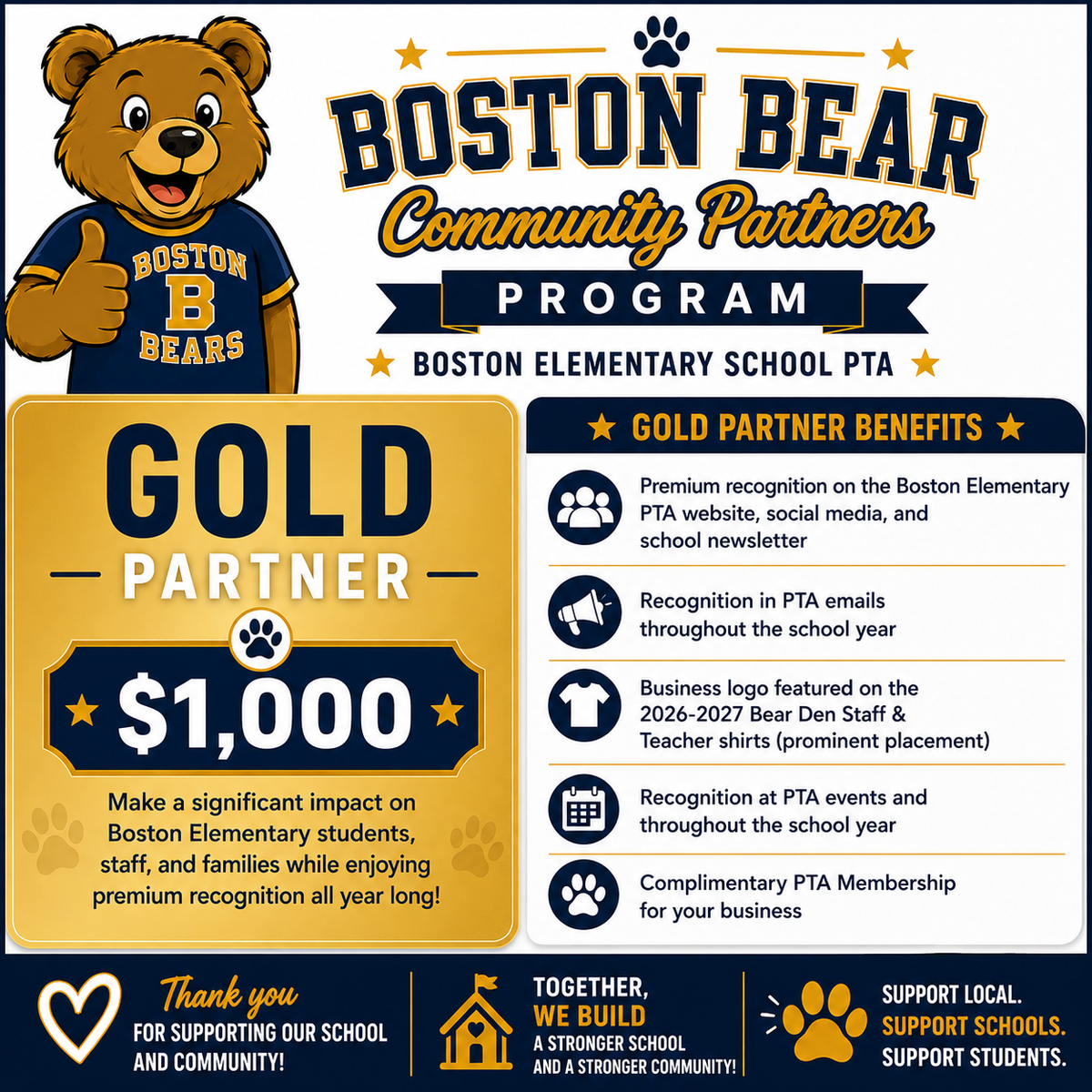 Gold Community Partner — 2026–2027
